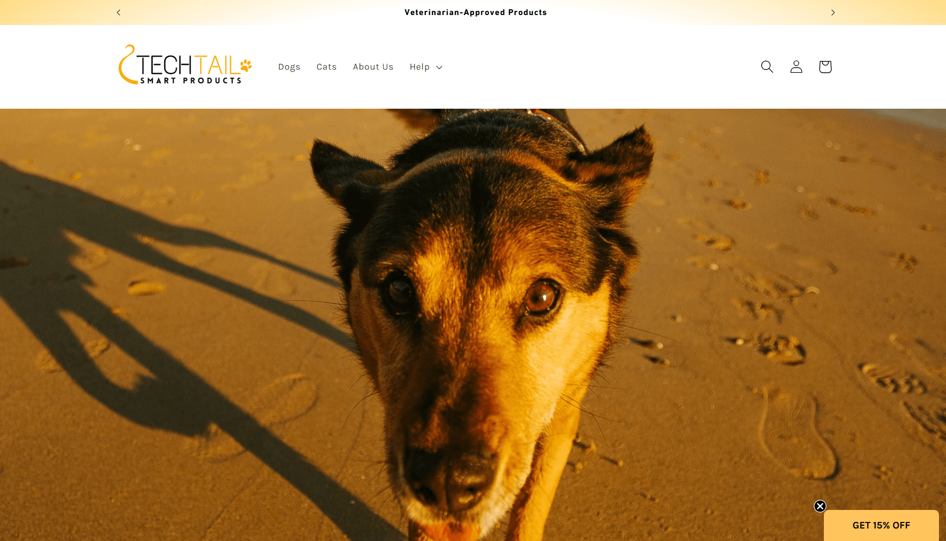 Smart Tech for Happy Pets Banner