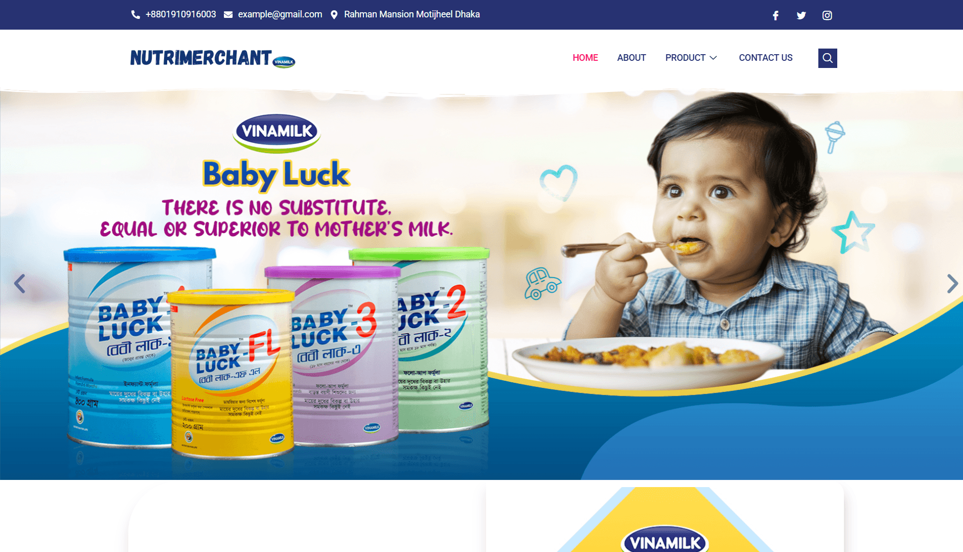 NutriMerchant - Premium Nutrition Banner